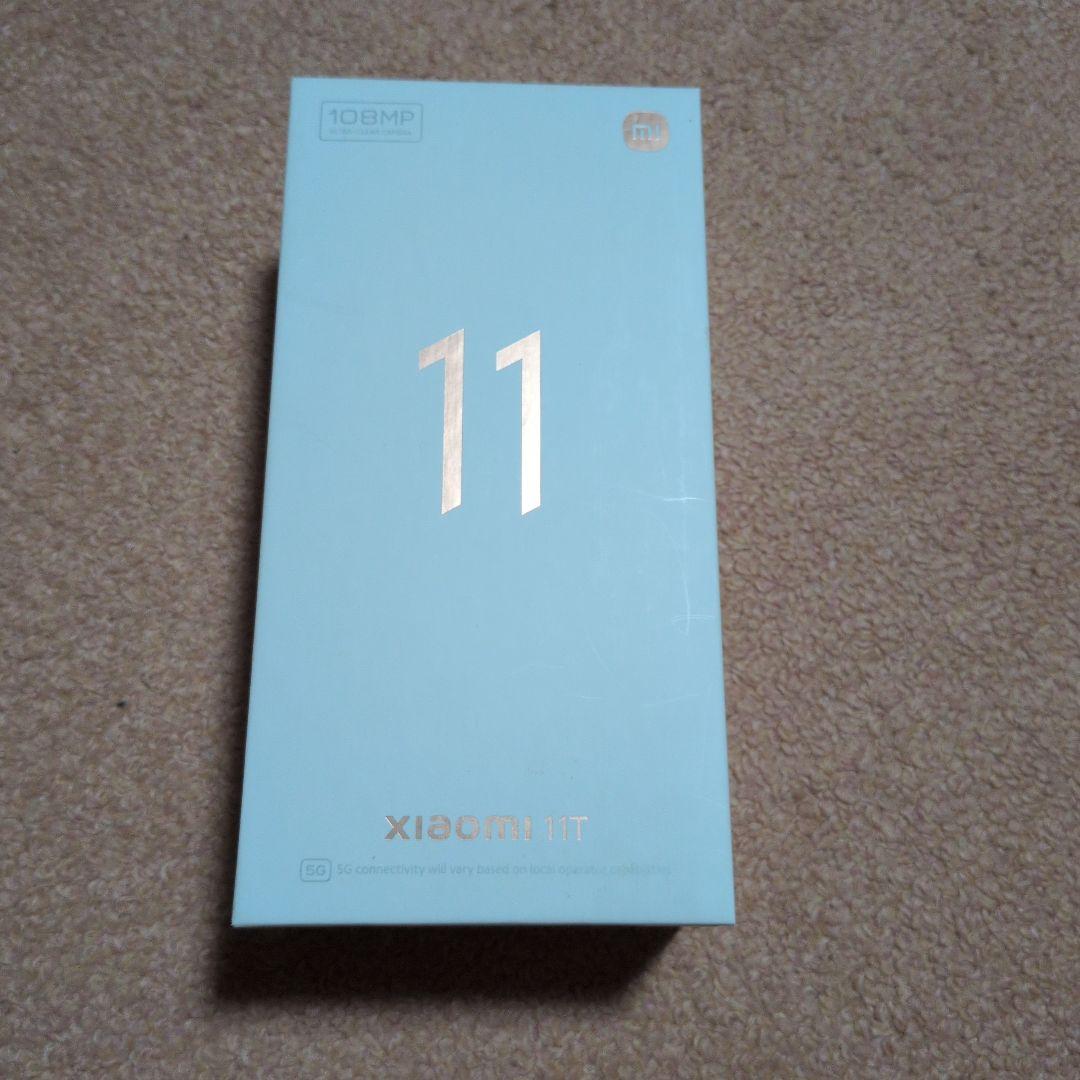 Xiaomi 11T ホワイト スマートフォン本体 箱 おまけ付き 使用感あり