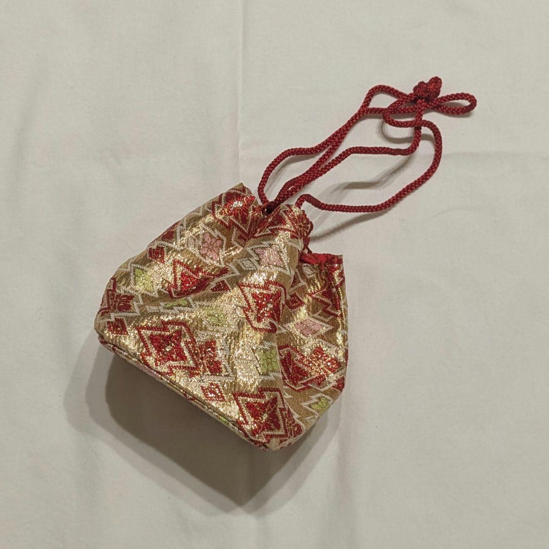 七五三　3歳　アンティーク　着物　被布エプロン　セット