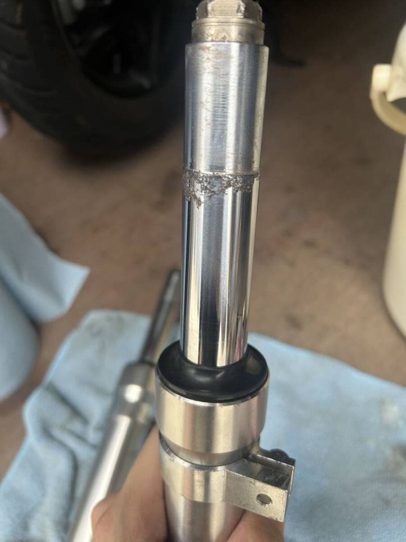 希少　当時物　ヤマハ ジョグ 3YK キタコ フロントフォーク