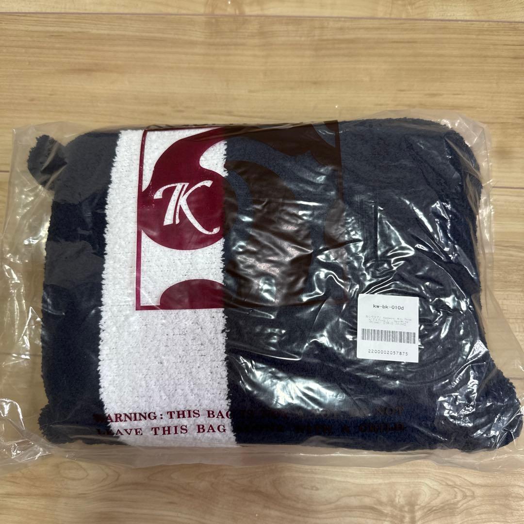 新品未使用⭐︎カシウエア kashwere ポーチ付き ミニースローブランケット