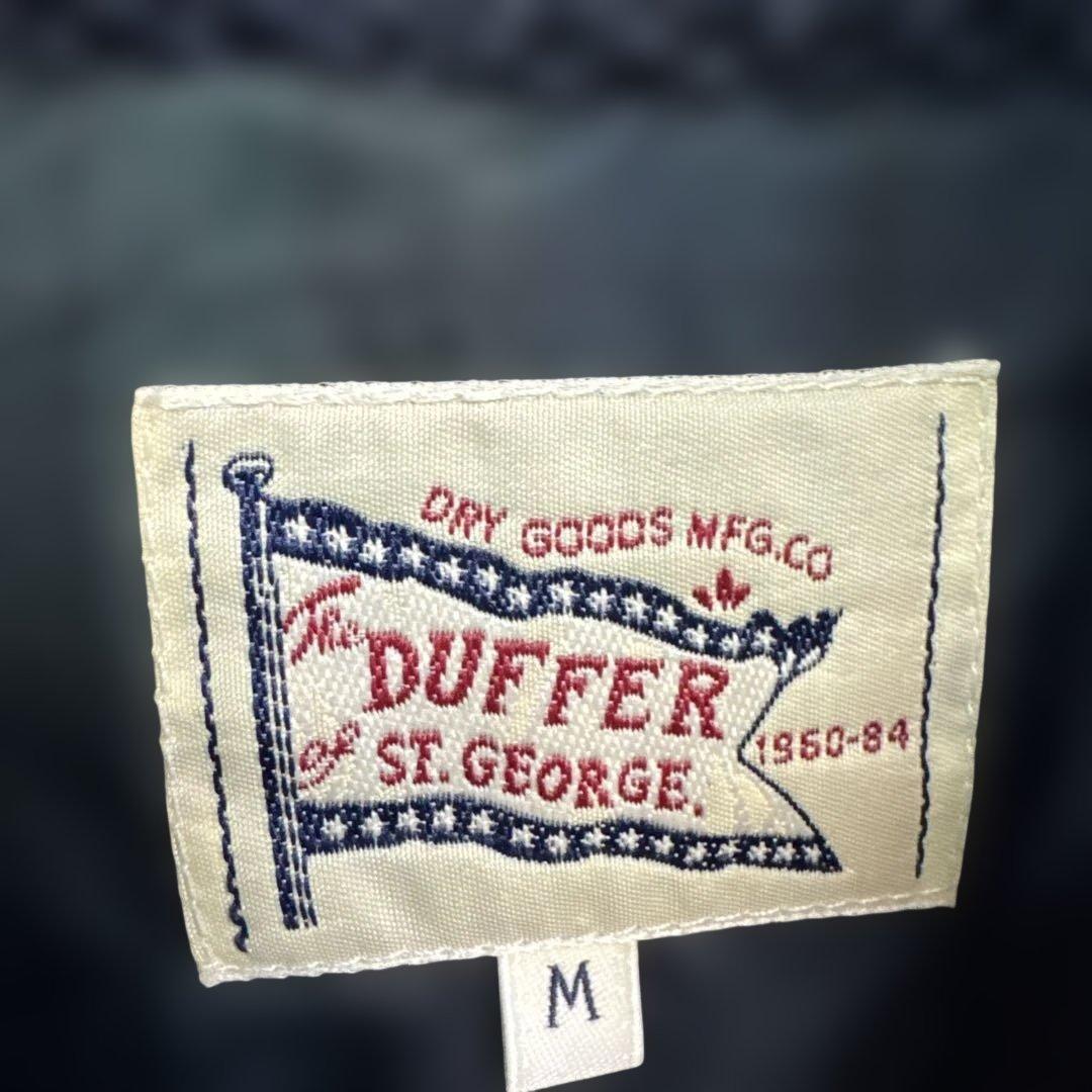 Duffer ダファー 　 ウール　ダウンジャケット M コート　ケーブルニット