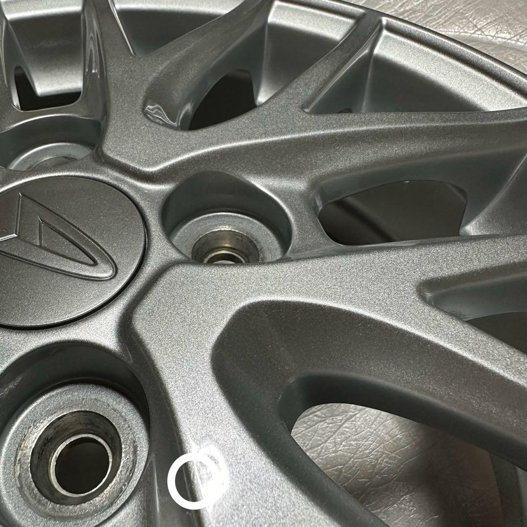 4本セット　14インチ　ダイハツ純正　オプション　ホイール　シルバー　美品