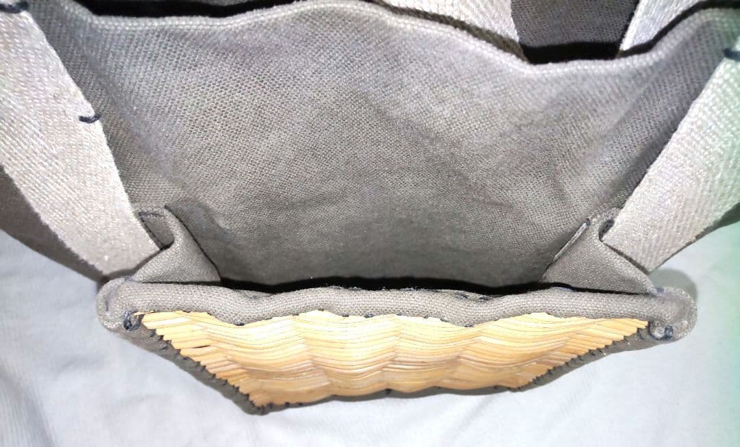 定価42900円 ebagos エバゴス かごバッグ カゴ バッグ キャンバス