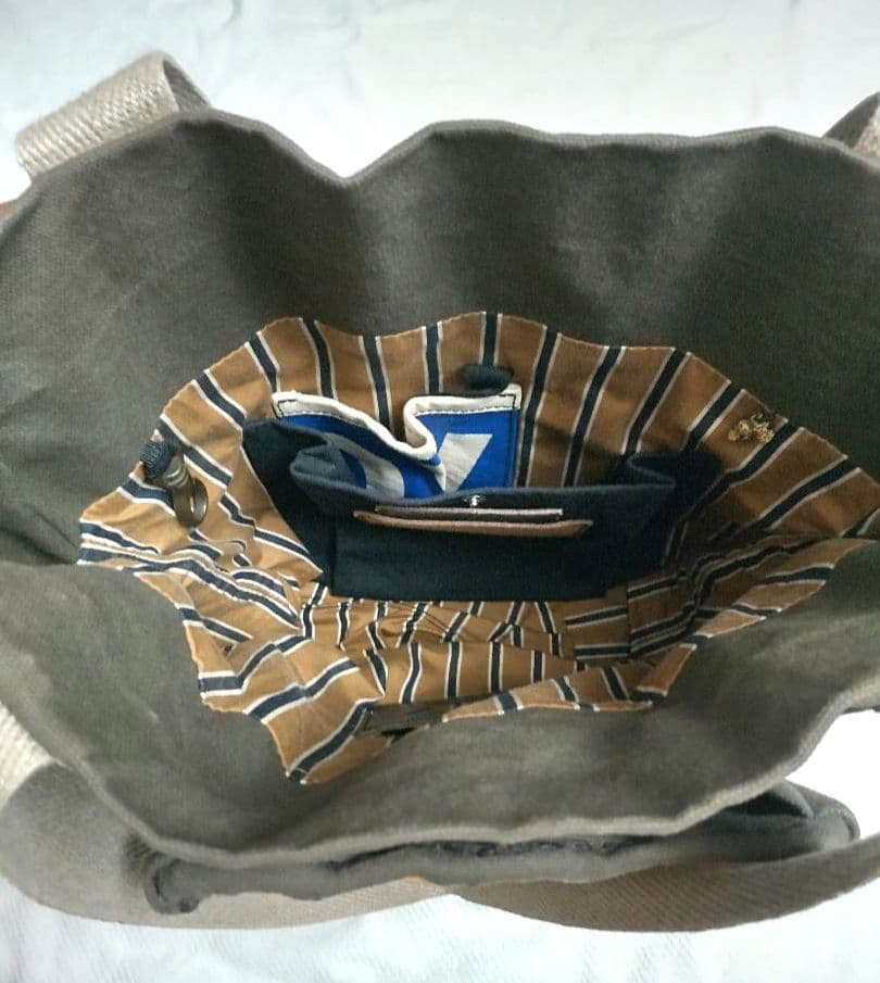 定価42900円 ebagos エバゴス かごバッグ カゴ バッグ キャンバス