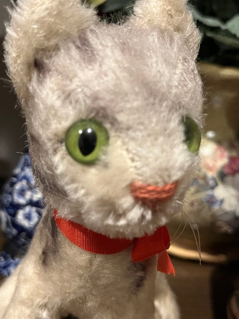 ビンテージ　シュタイフ　　Steiff キャット　猫