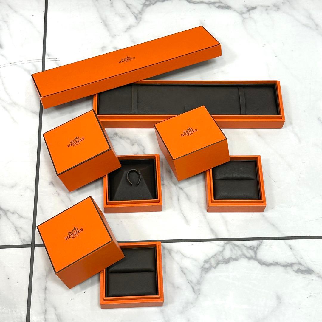 HERMES エルメス　オレンジ　空箱　18個セット　正規品