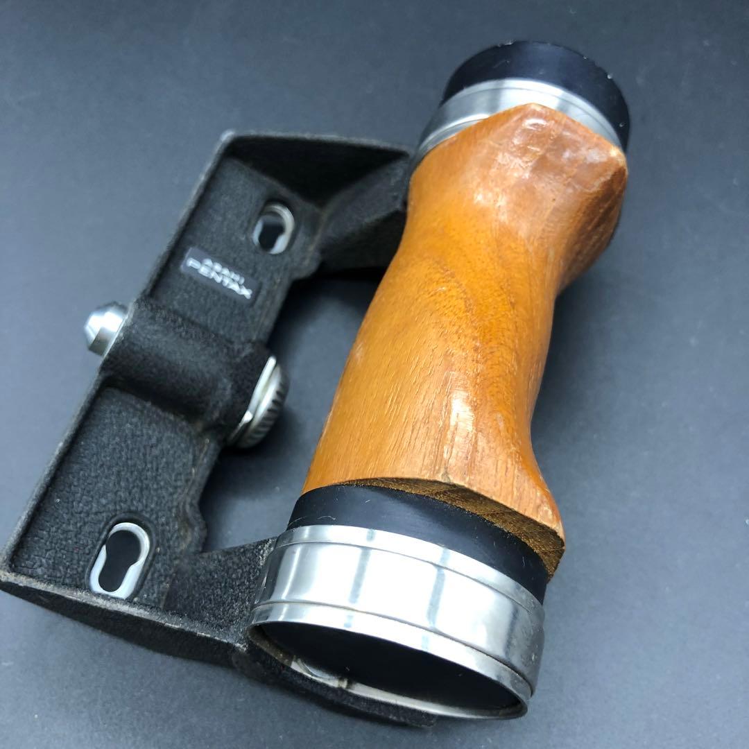 ASAHI PENTAX ウッドハンドグリップ6x7用67 67II