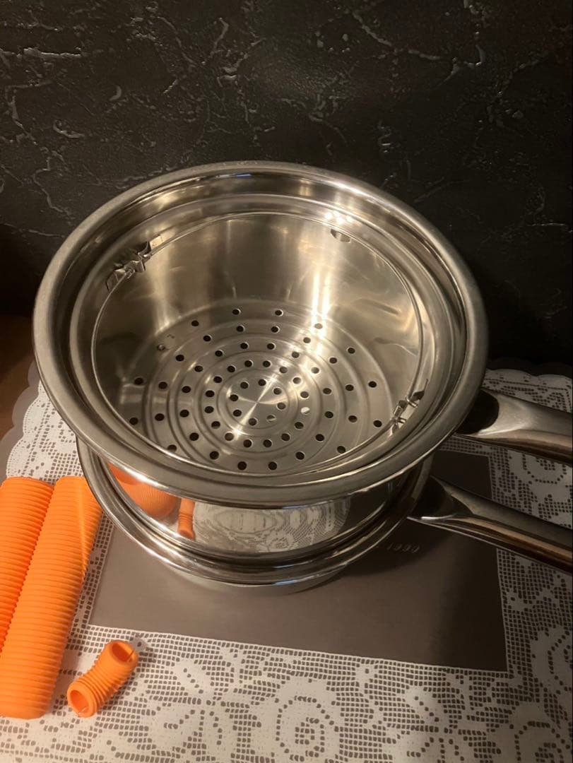 アサヒ軽金属 プリンセス鍋 スチーム付き