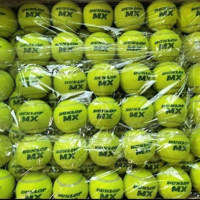 即完売 【ダンロップ】 MX 硬式テニスボール 100 ノンプレッシャーボール
