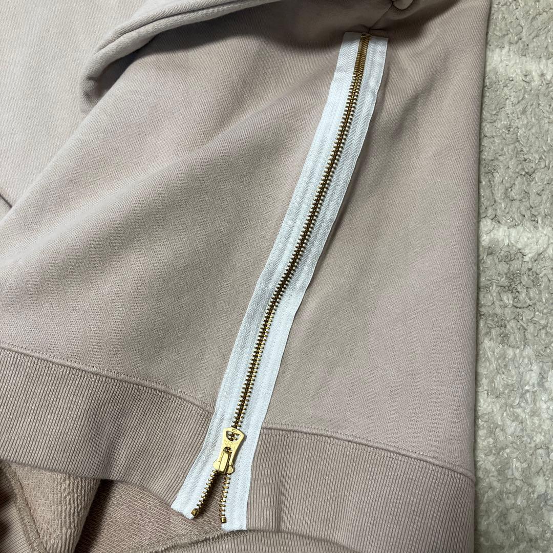 ビアズリー　サイドジップ裏起毛プルオーバー