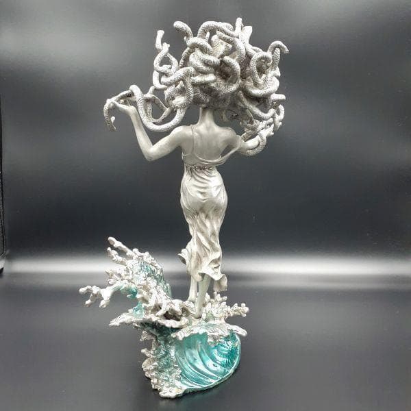 日本唯一の出品！ 女神 メデューサ ギリシャ神話 フィギュリン フィギュア 人形