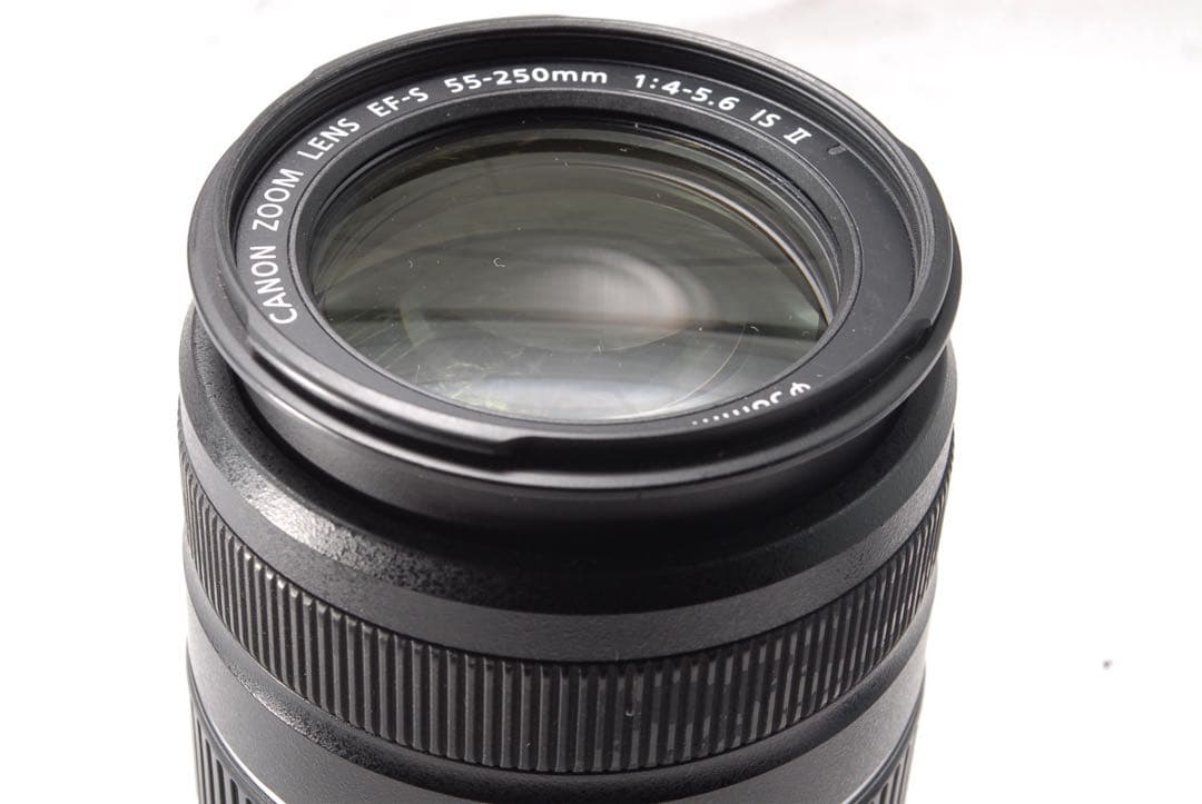 Canon EF-S 55-250mm IS Ⅱ 手振れ補正 望遠レンズ 美品✨