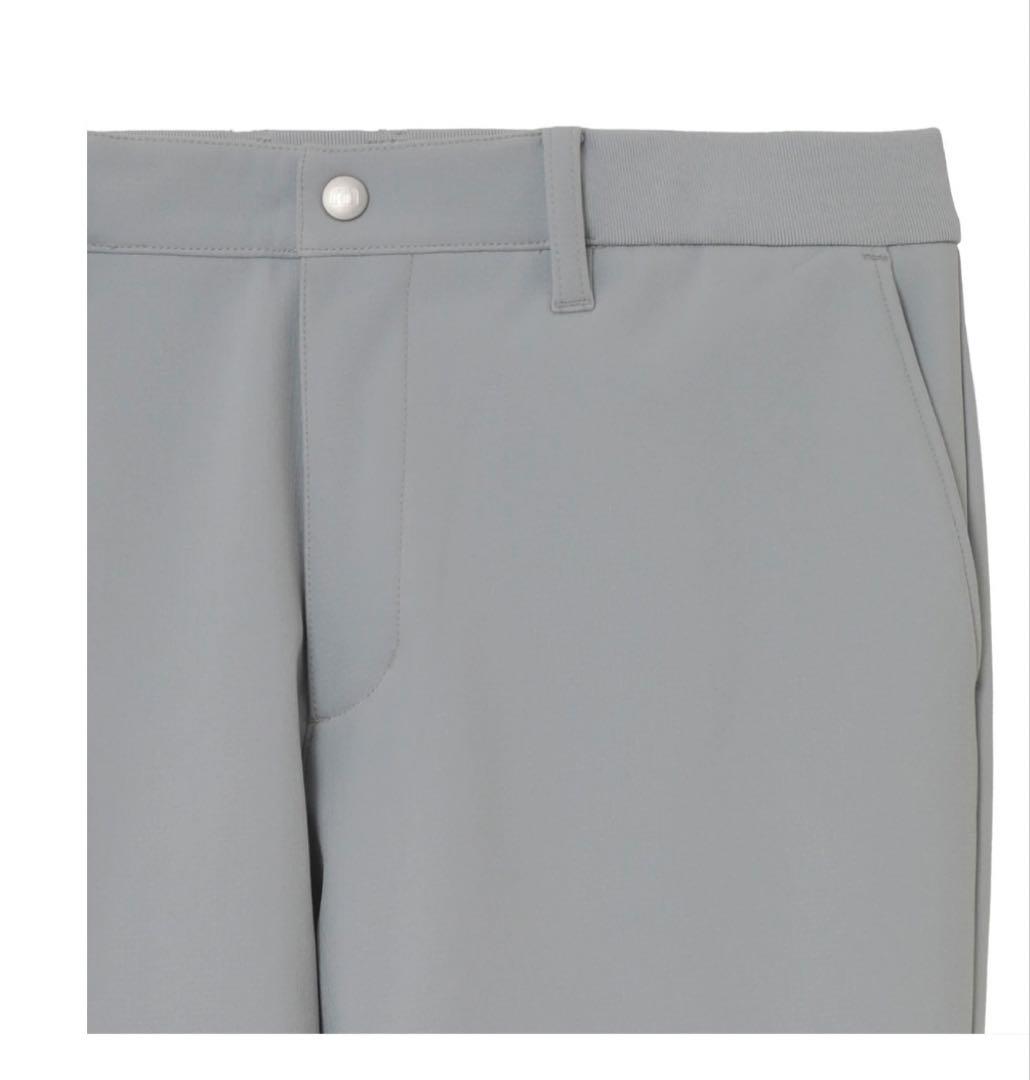 【人気色グレー】　ボンディングフリースパンツ(裾上げ調整済)