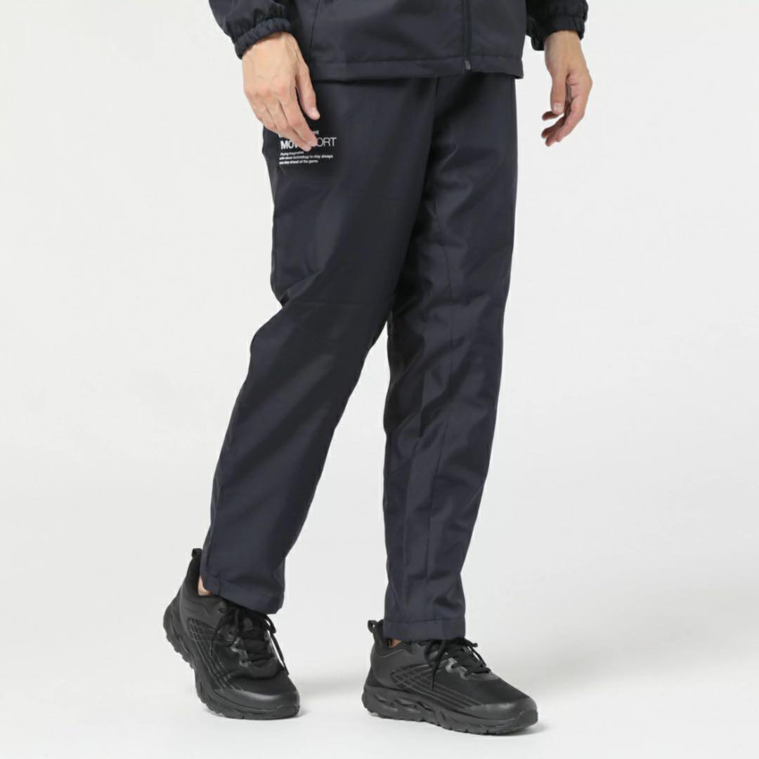 新品　デサント ウインドブレーカー 上下セット　セットアップ　ブラック　M