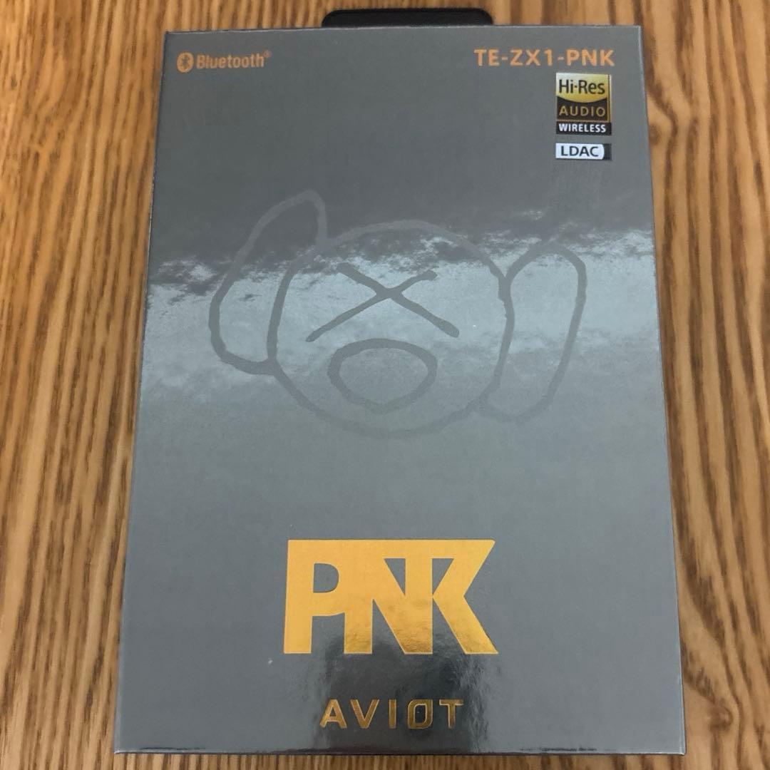 美品 ピアホン7 TE-ZX1-PNK ワイヤレスイヤホン