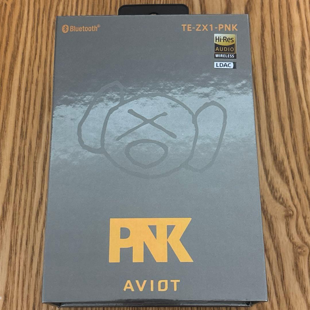 美品 ピアホン7 TE-ZX1-PNK ワイヤレスイヤホン
