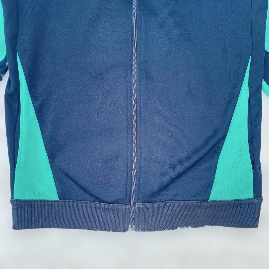 アルマーニエクスチェンジ トラックジャケット　ジャージ　ジップアップ　緑　紺