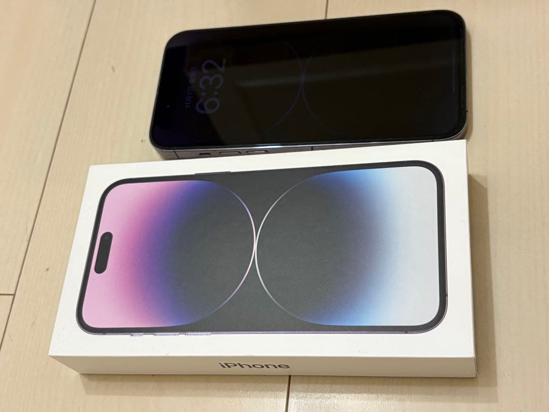iPhone14 Promax ディープパープル