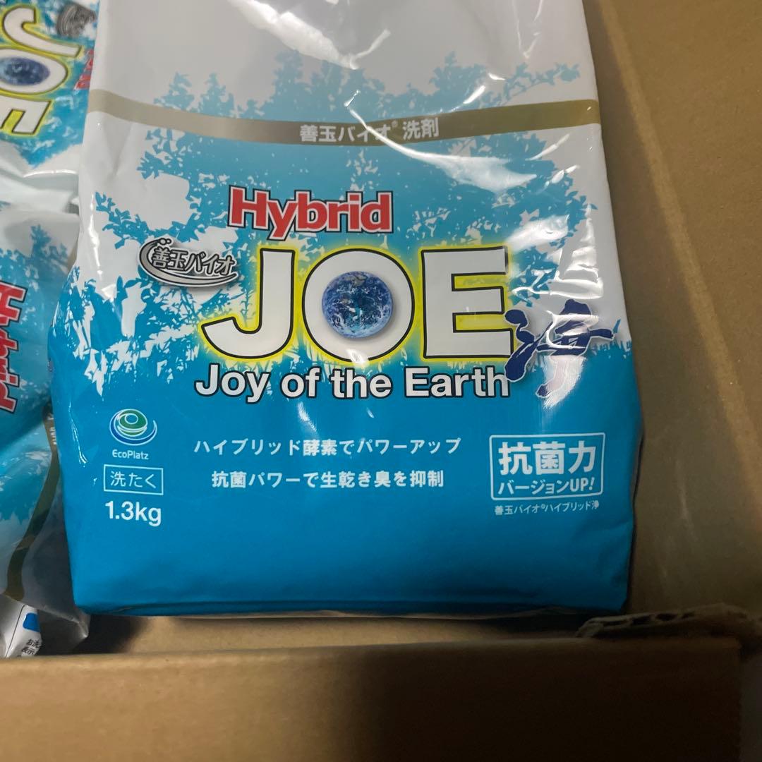 JOE ハイブリッド粉末洗剤 1.3kg×6個
