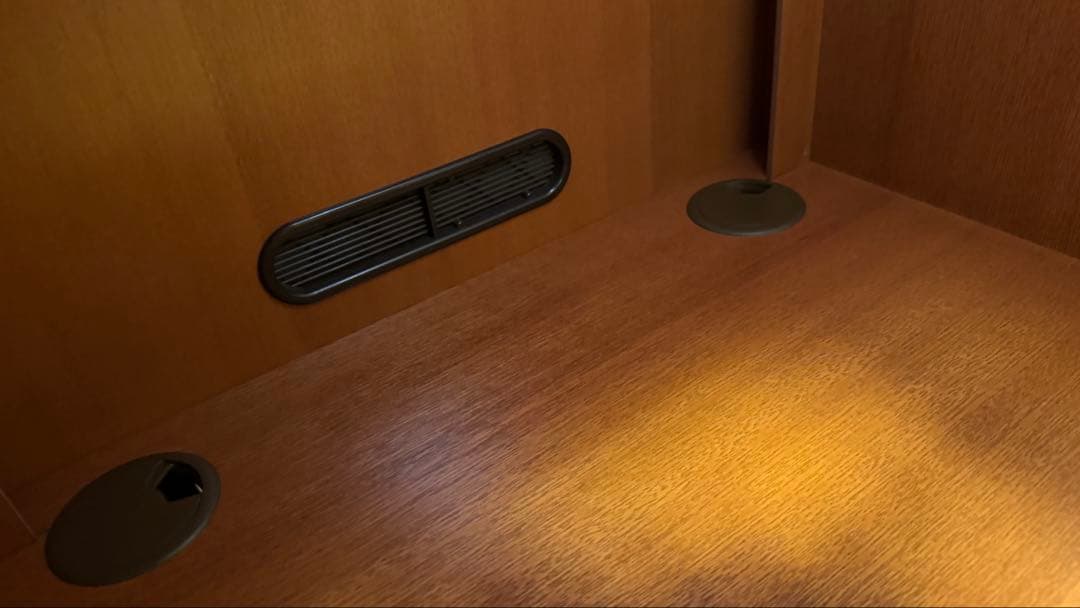 カリモク家具 木製 ガラスキャビネット