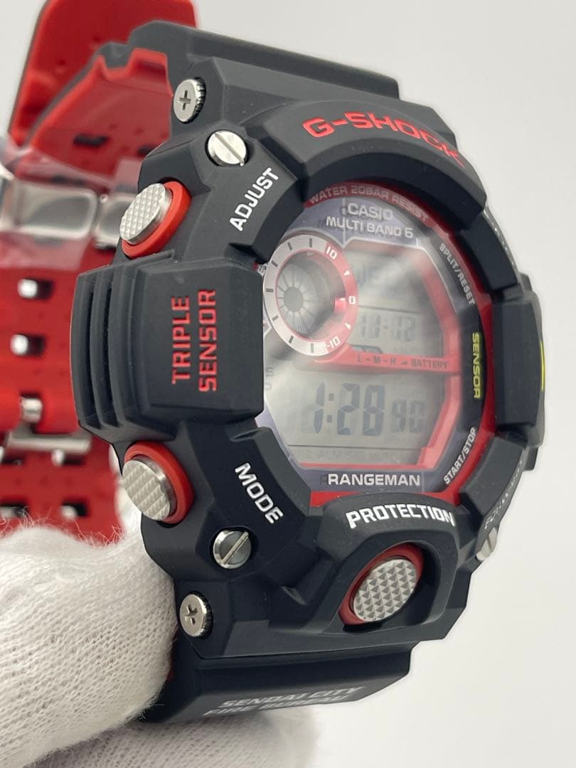 未使用 G-SHOCK GW-9400NFST-1AJR緊急消防援助隊レンジマン