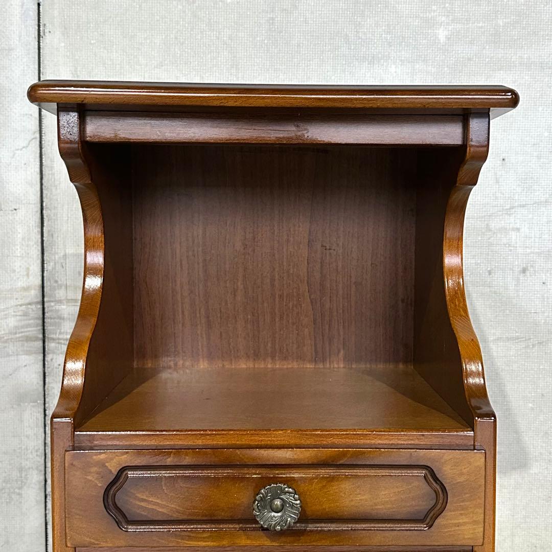 ✦昭和レトロ✦カリモク 電話台｜キャビネット 喫茶店・店舗什器 karimoku