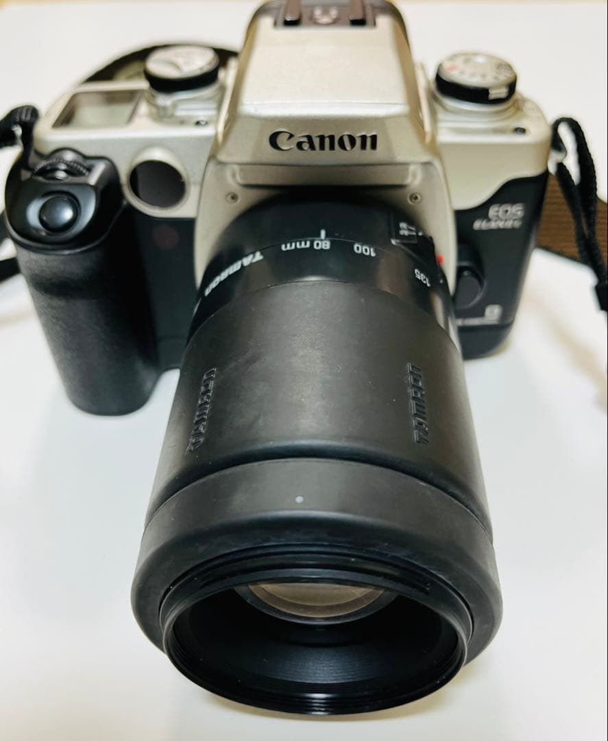 Canon キヤノン EOS 55 ELAN 望遠レンズセット 完動美品