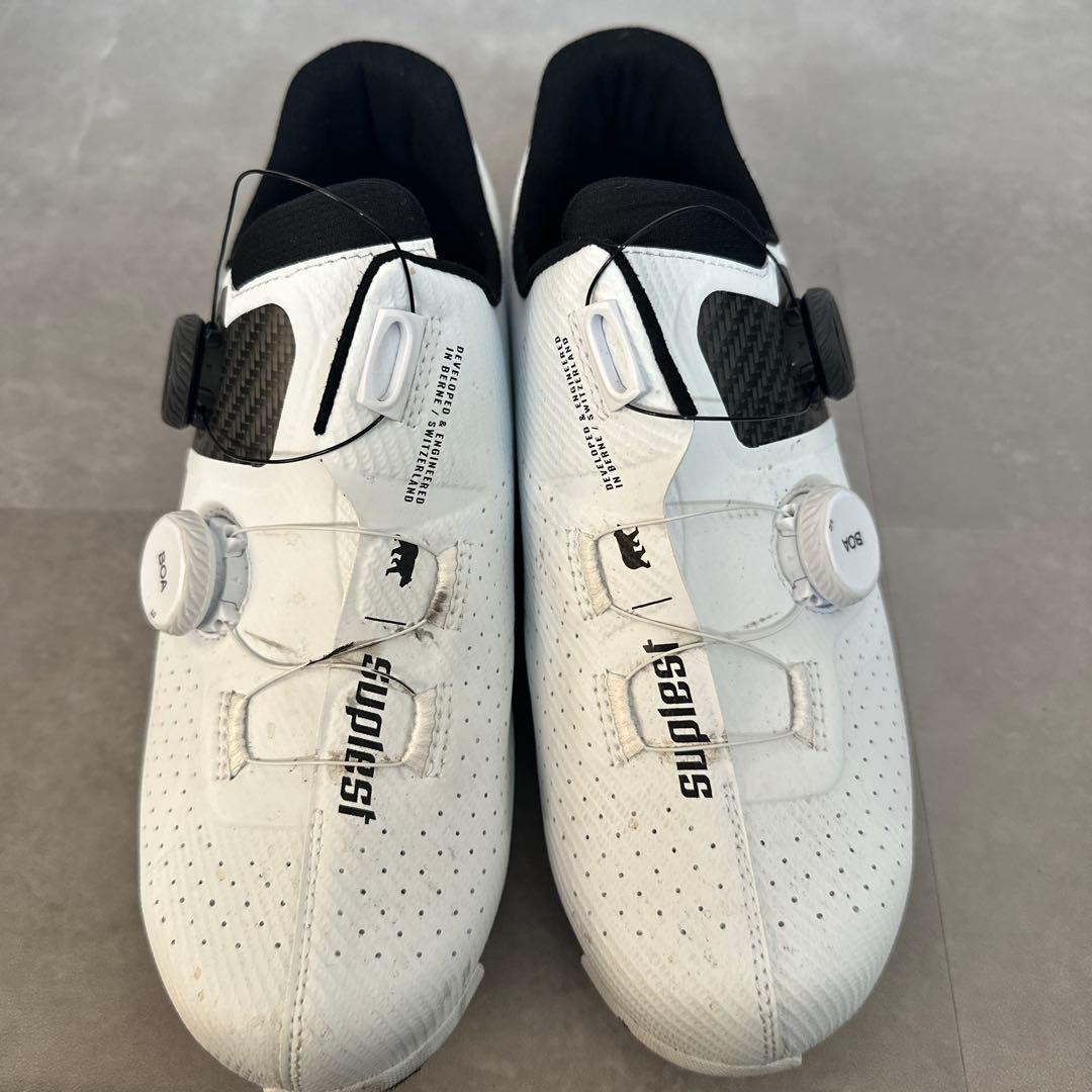 k*p様 suplest PRO 自転車シューズ 42.5 ホワイト