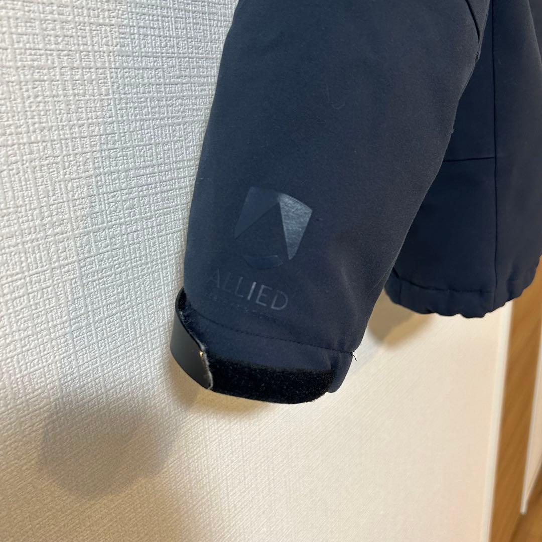 【美品✨】アダムエロペ ALLIED ショートダウンジャケット ネイビーM