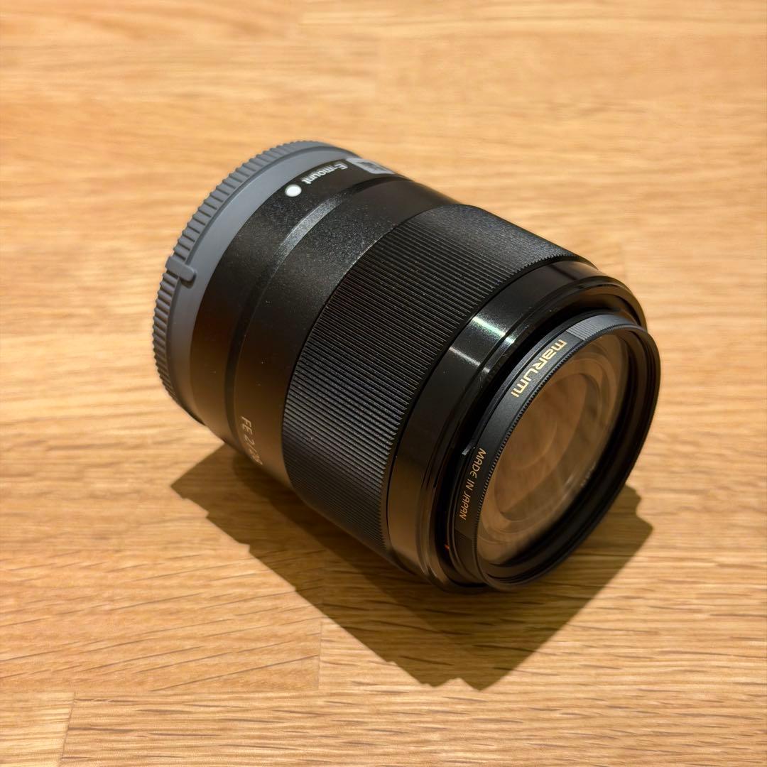 【美品】SONY FE 28mm F2 レンズ