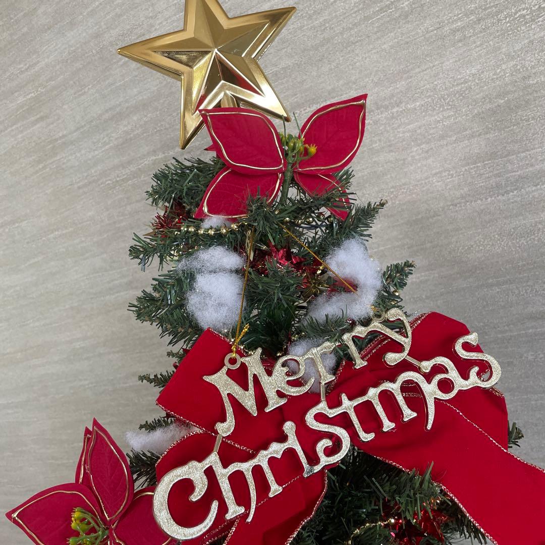 ウッドベーススリムツリーセット150cm 木製ポットツリー LED