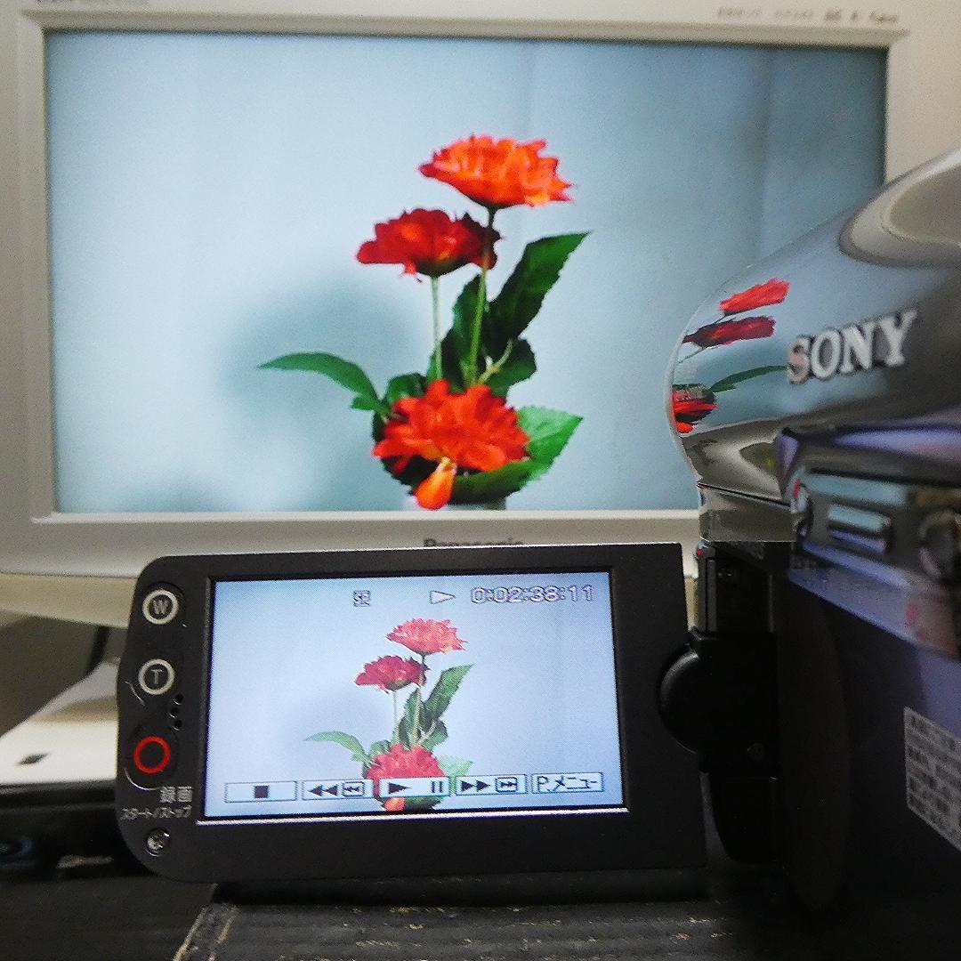 動作品 ソニー DCR-HC90 MiniDVビデオカメラ　DVD化に最適