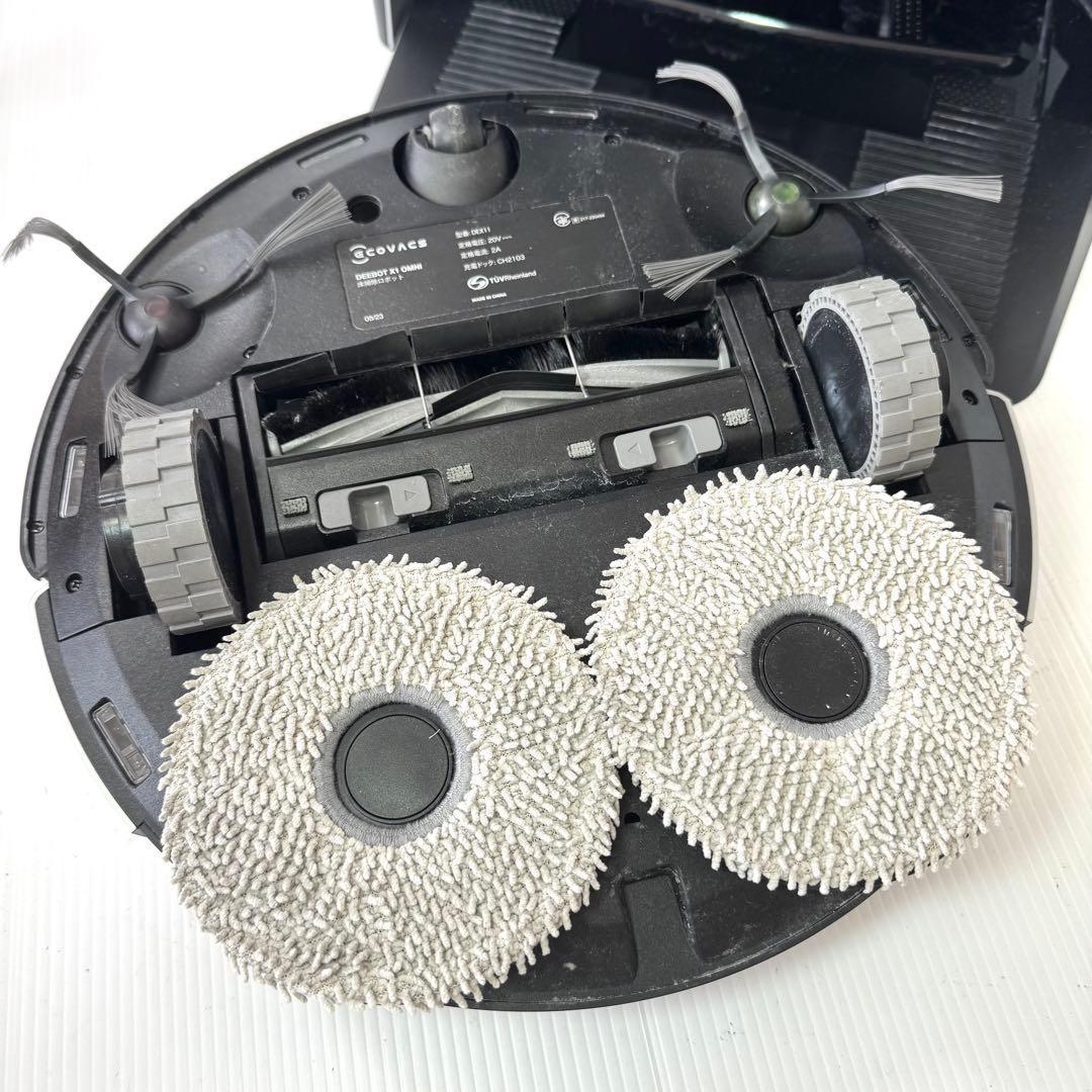 【美品】ECOVACS DEEBOT X1 OMNI DEX11 ロボット掃除機