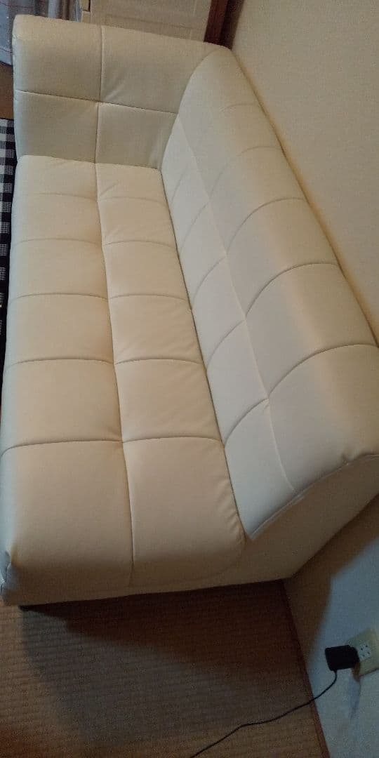 ニトリコーナーソファー ホワイト