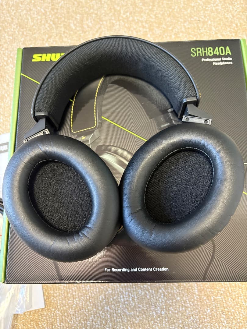 SHURE シュア SRH840A 【SRH840A-A】ヘッドホン 有線