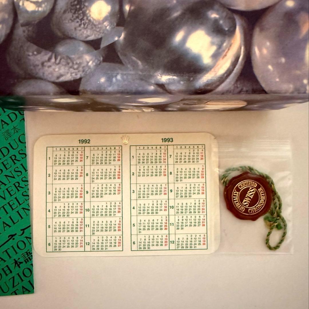 ROLEX 箱　ボックス　ロレックス　純正　付属品付き