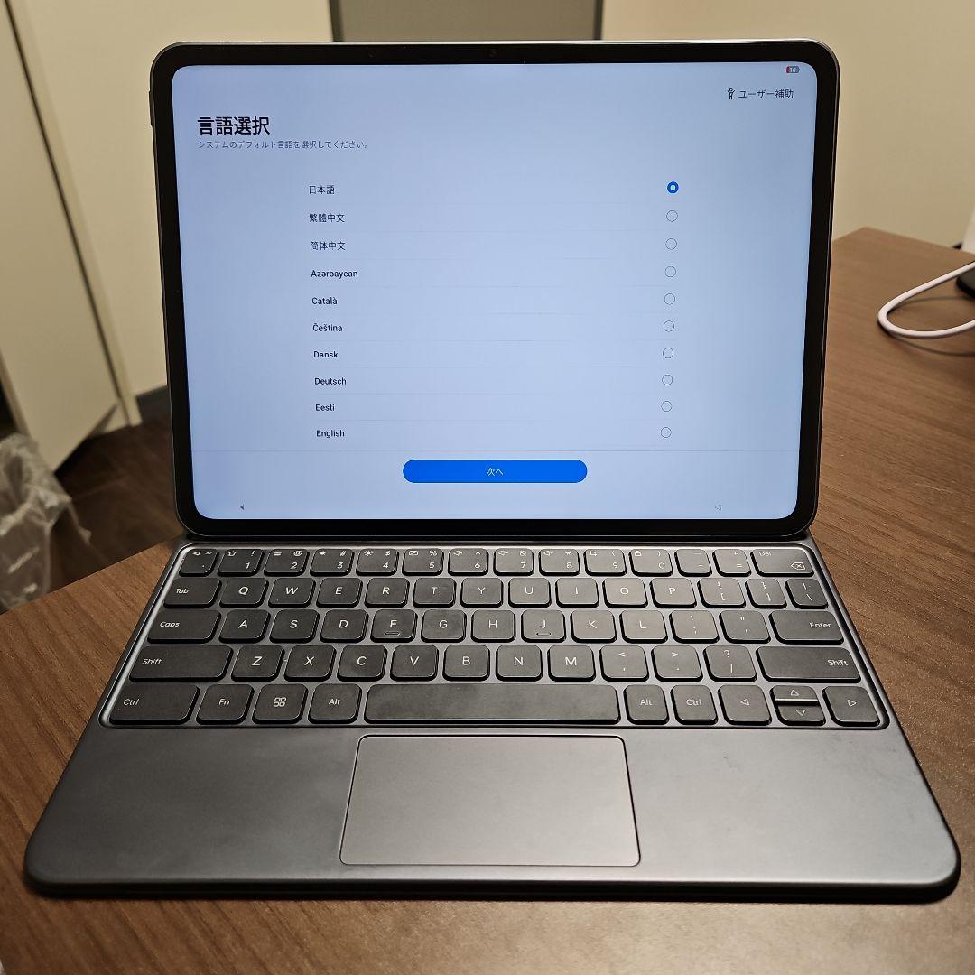 OPPO Pad 2 セット (純正スマートタッチパッドキーボード・ケース付)