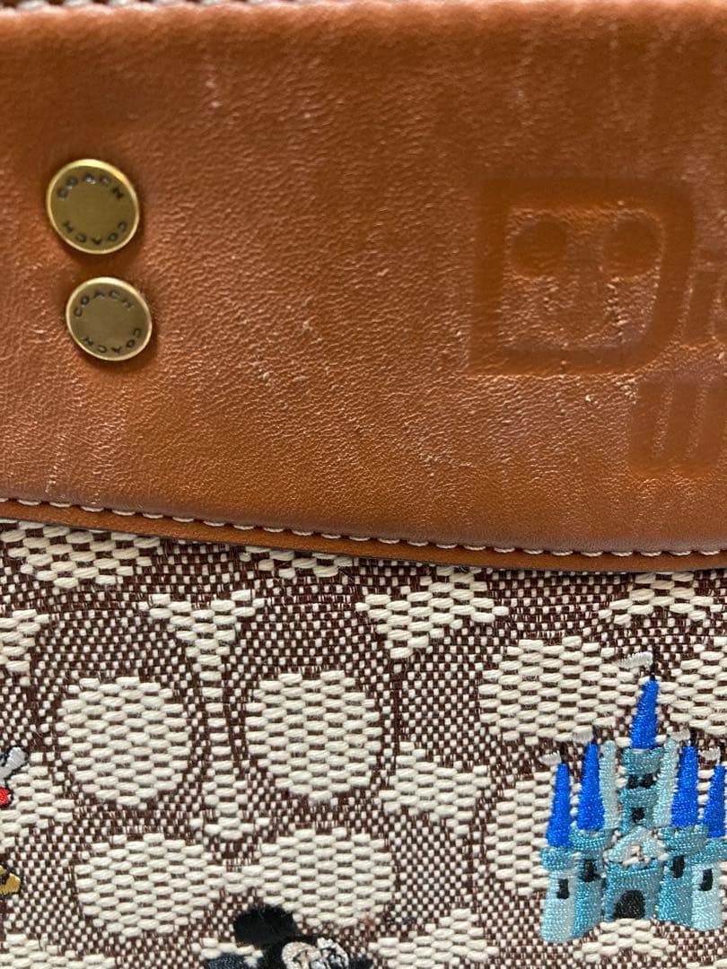 ご予約品【DISNEY×COACH】ディズニー50周年 ショルダーバッグ