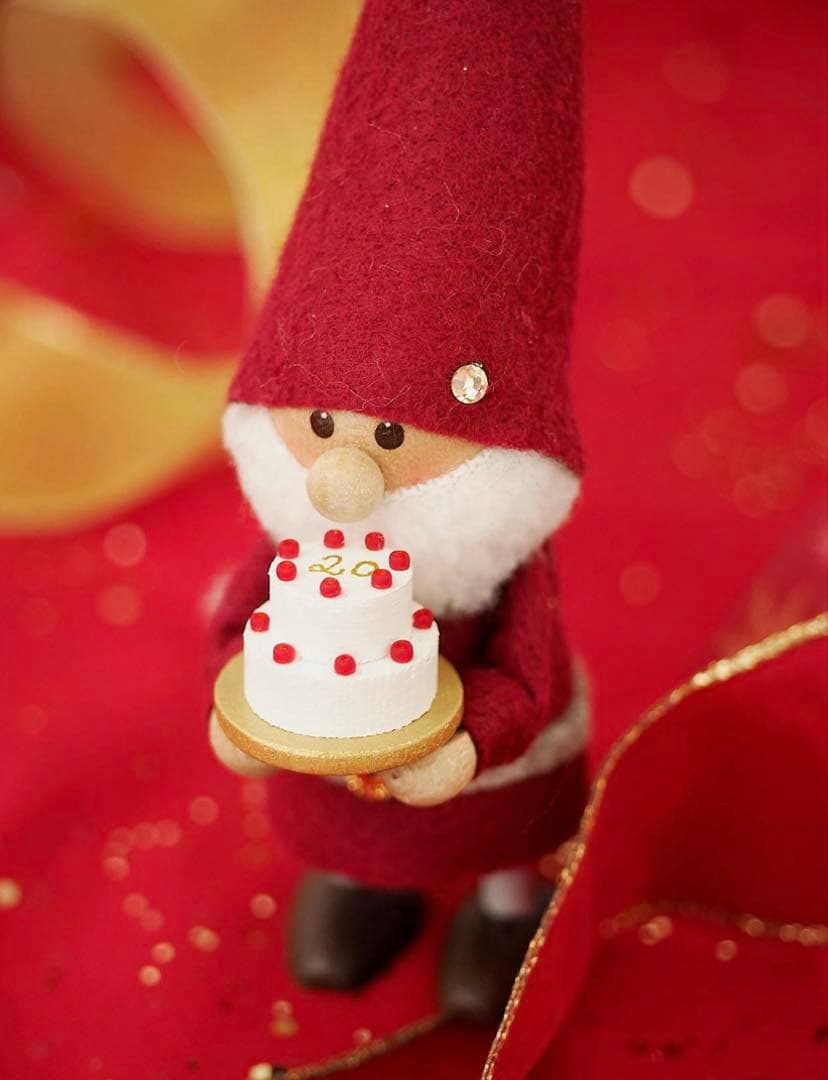 ノルディカニッセ 20周年記念限定品　ニッセ ケーキを持ったサンタ【完売品】