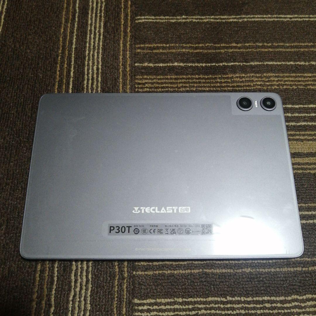 【新品同様】【3点セット】TECLAST P30T＋ケース＋ガラスフィルム