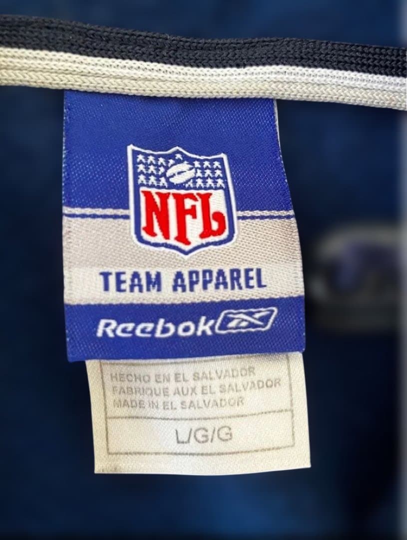 Reebok New England Patriotsフルジップフーディ L/G