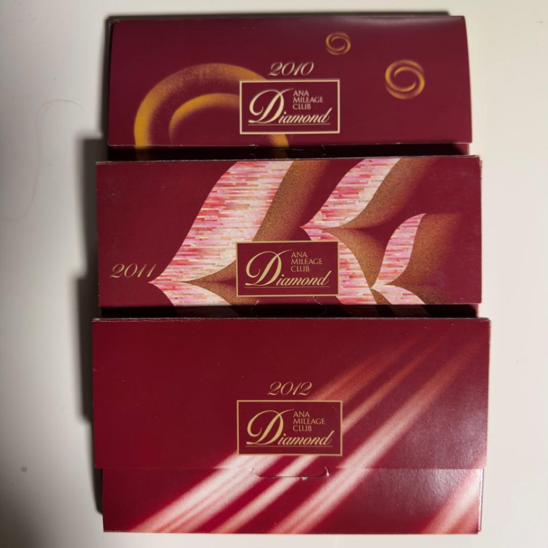 ANA ネームタグ ダイヤモンド 3点セット 西暦刻印無し