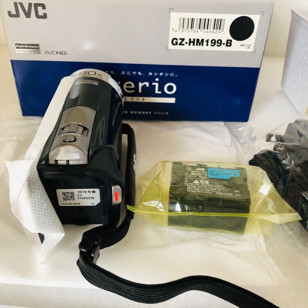 【新品未使用】JVC Everio GZ-HM199 ビデオカメラ 本体