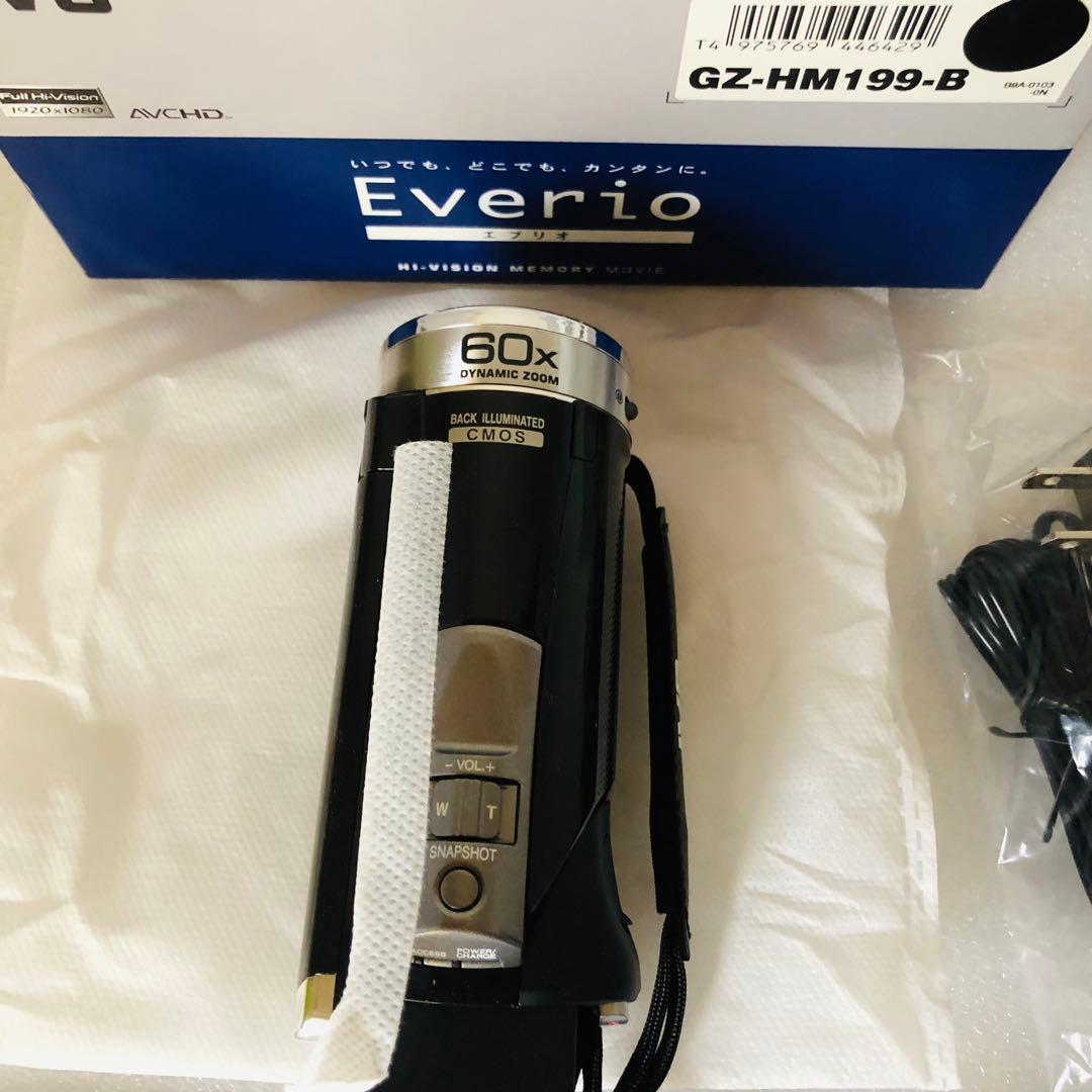 【新品未使用】JVC Everio GZ-HM199 ビデオカメラ 本体