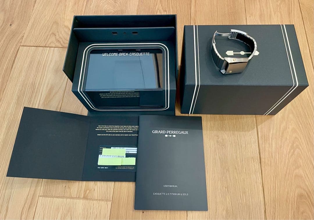 GP キャスケット2.0 チタン＆ゴールド(39800-21-3199-6CM)