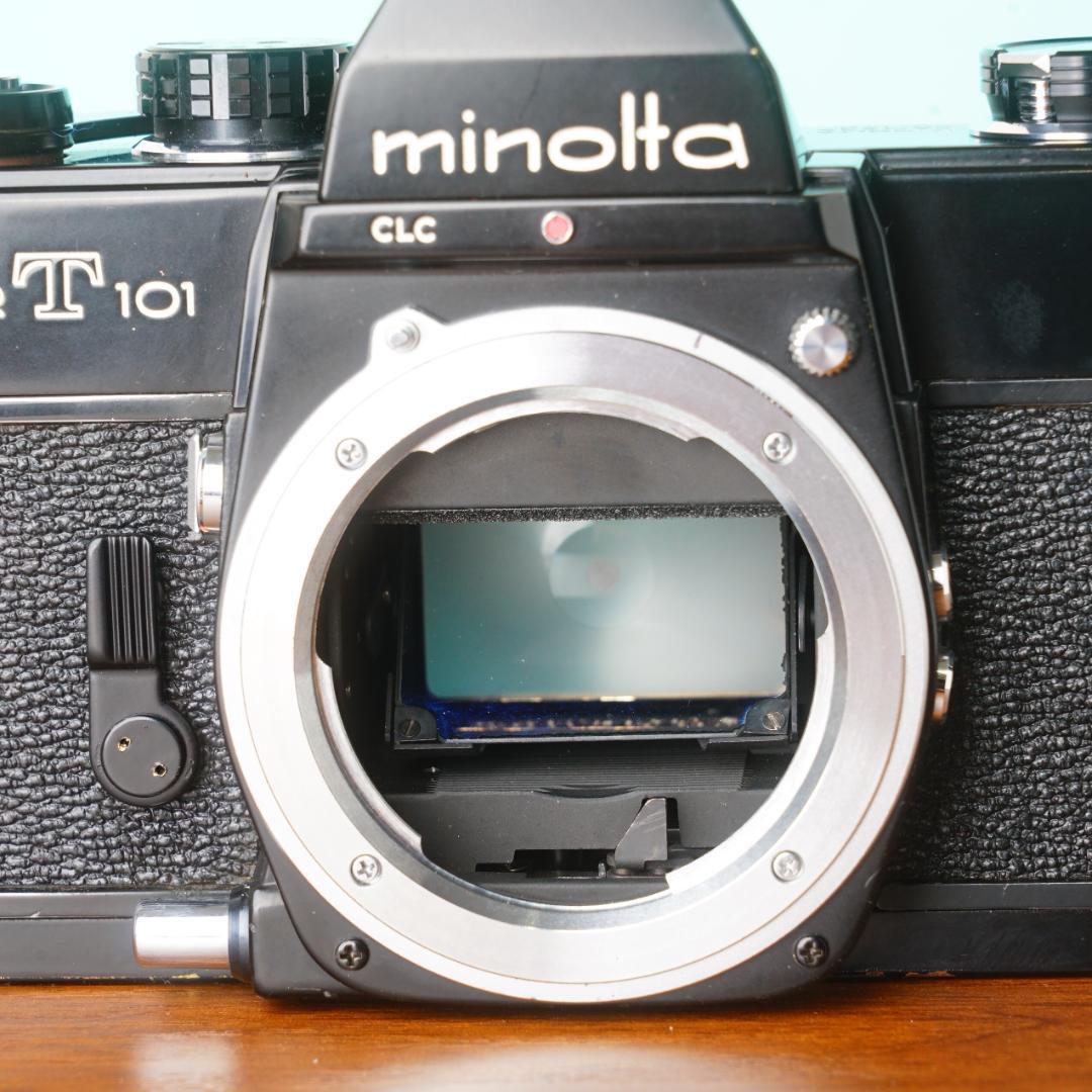 [美品] 完動品◎ミノルタSRT101 ブラック50mm f1.4 67/812