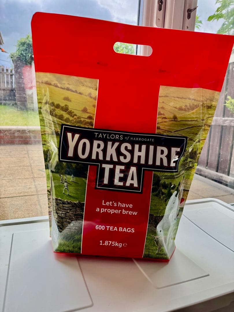 【期間限定】Yorkshire Tea 600袋　ヨークシャーティー 1875g