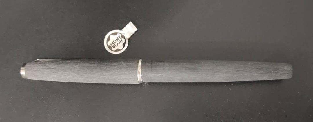 未使用 Montblanc モンブラン 万年筆 木製ウッドボディ14K EFニブ