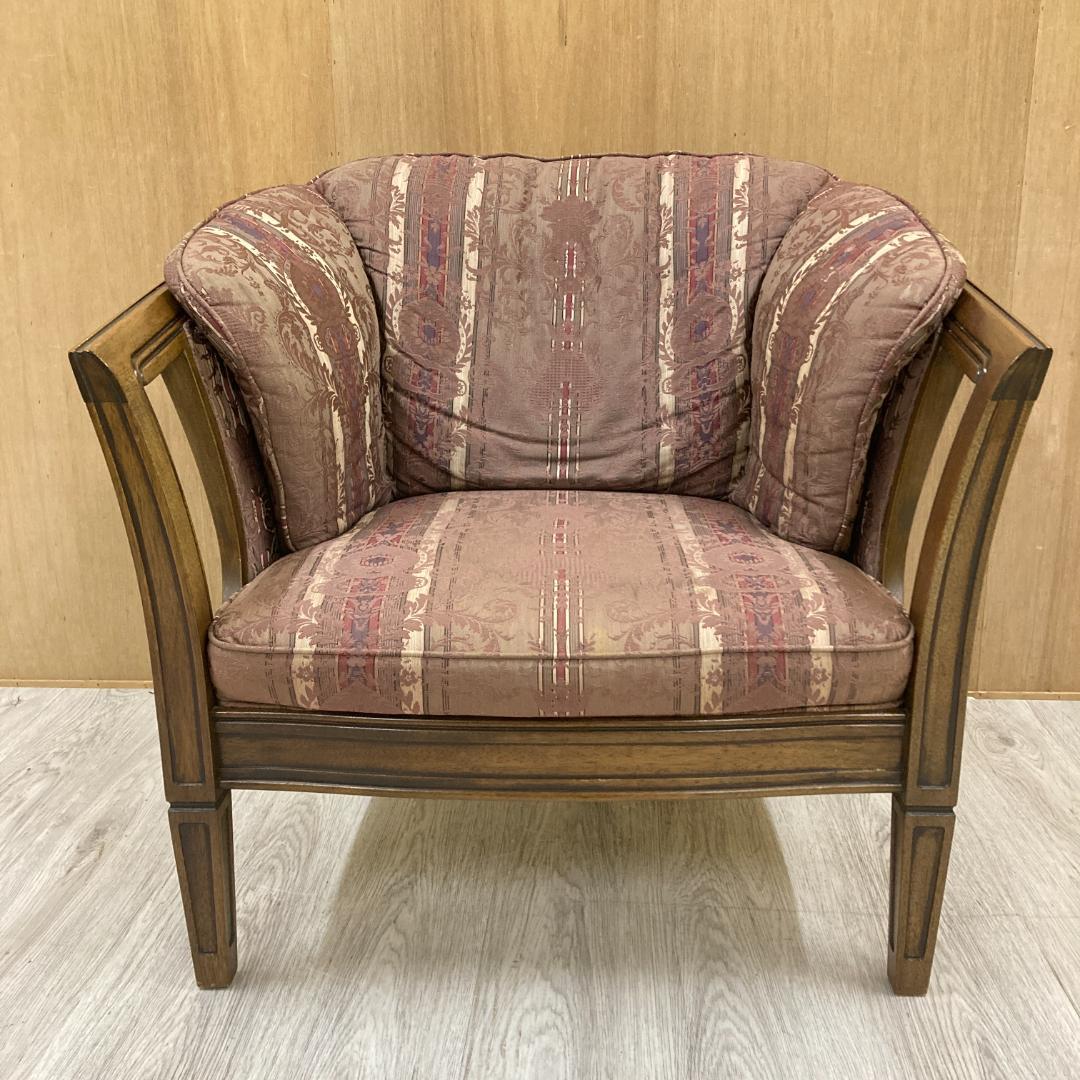 【マルニ】地中海 ロイヤル シャルル アームチェア 1人掛けソファ　椅子　A