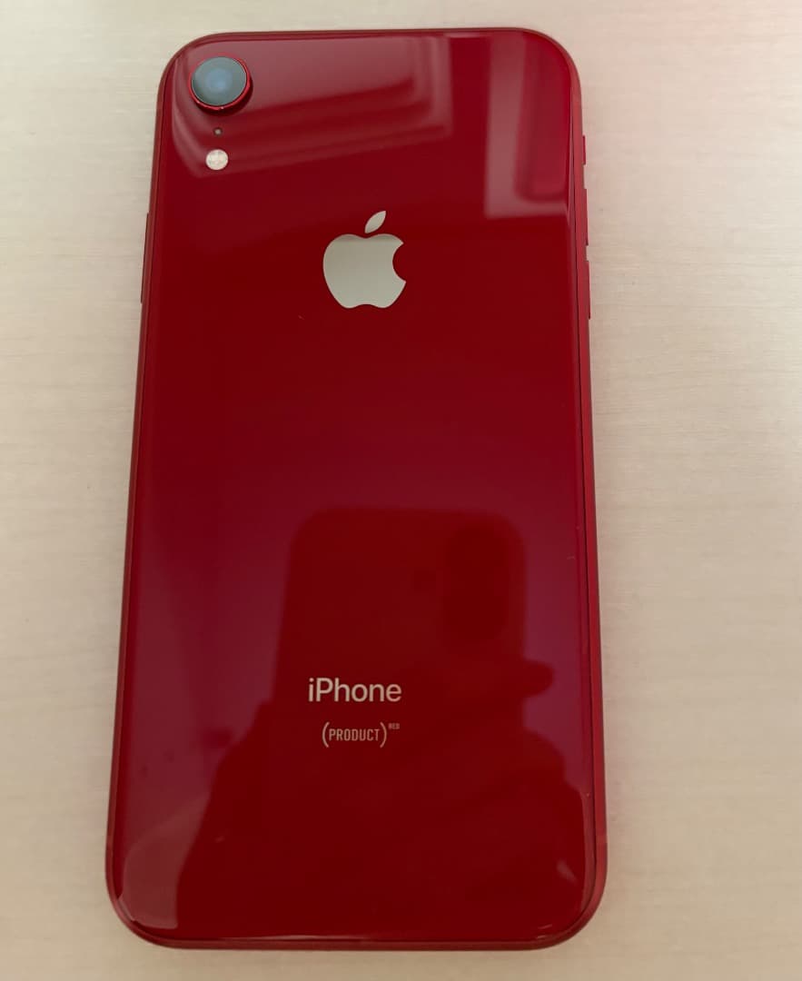 iPhoneXR【サイレントスイッチ破損】64GB レッド